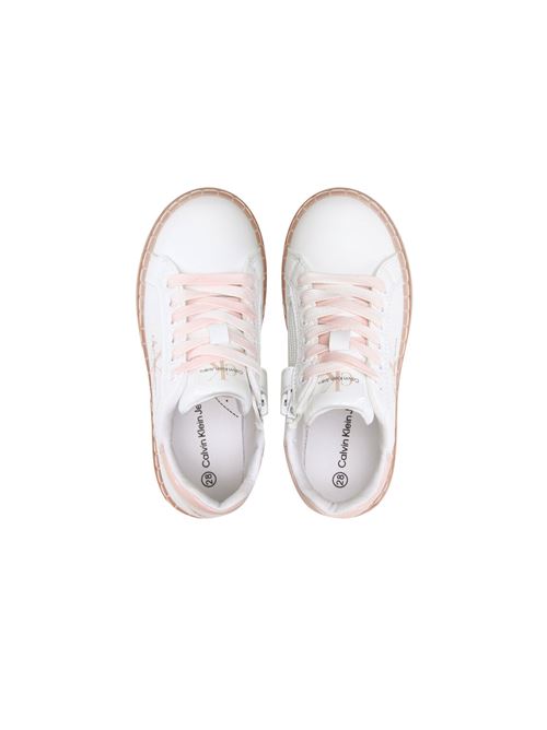 CALVIN KLEIN Sneakers Low Cut Lace-Up per Bambine CALVIN KLEIN | V3A9X134